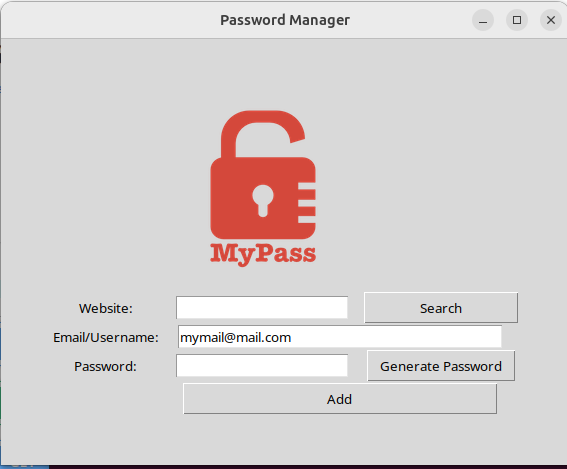 Password Manager Desktop Application